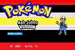 Pokemon Ash Johto Version