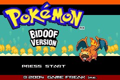 Pokemon Bidoof Version