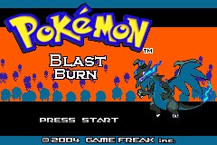 Pokemon Blast Burn