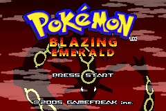 Pokemon Blazing Emerald