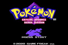 Pokemon Crystal Advance Redux