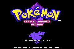 Pokemon Crystal Advance