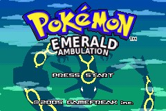 Pokemon Emerald Ambulation