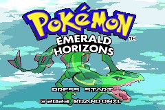 Pokemon Emerald Horizons