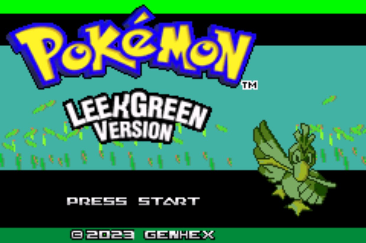 Pokemon LeekGreen
