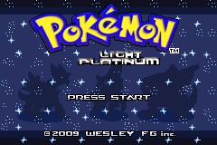 Pokemon Light Platinum