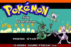 Pokemon New Generations