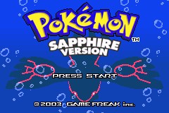 Pokemon Sapphire